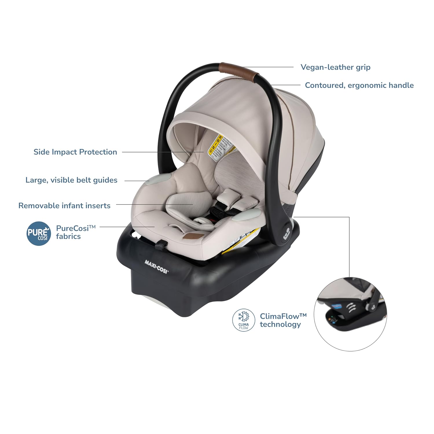 Maxi-Cosi Mico™ Luxe Infant Car Seat Little Folks NYC