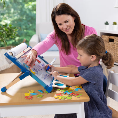 Melissa & Doug Magnetic Double-Sided Tabletop Easel