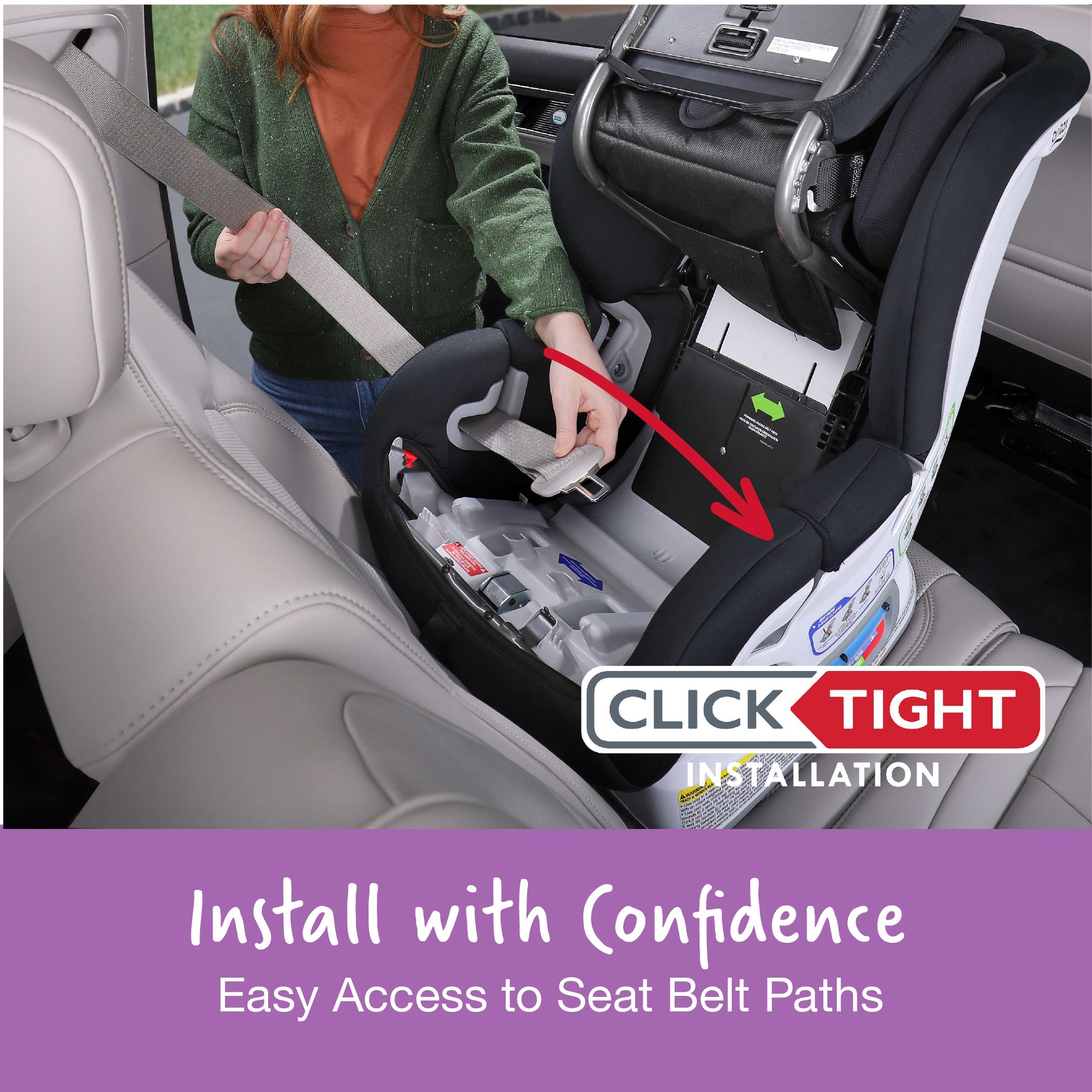 Britax car seat seat belt installation hotsell