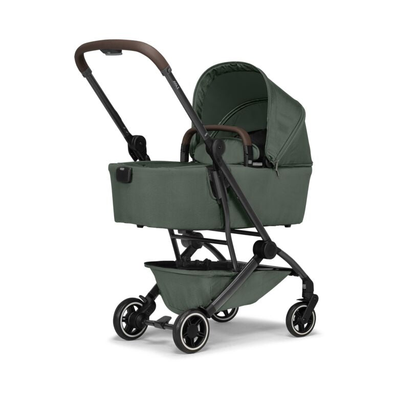 Joolz Aer+ Bassinet in Forest Green on stroller
