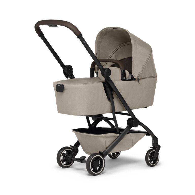 Joolz Aer+ Bassinet in Sandy Taupe on stroller