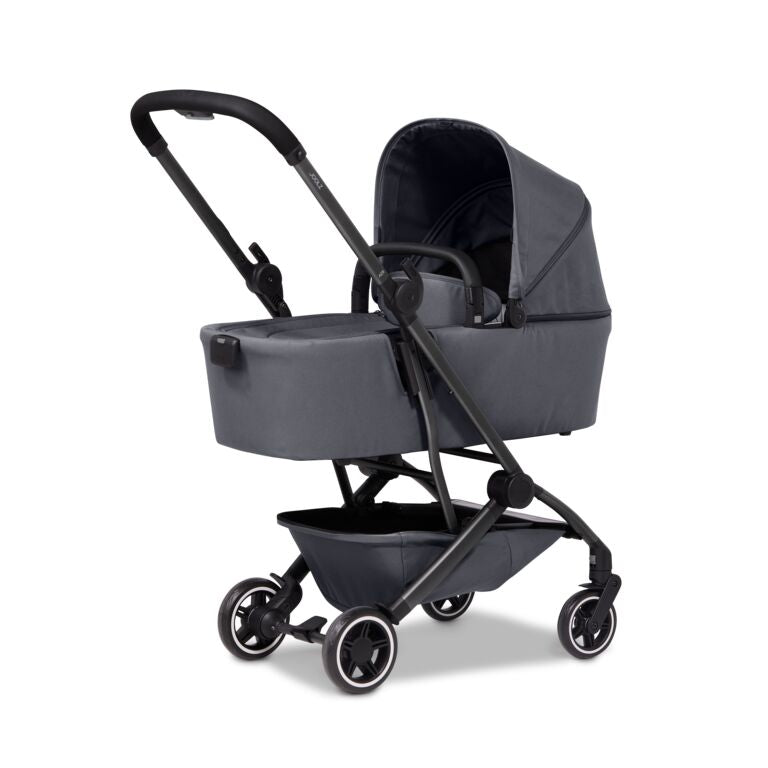 Joolz Aer+ Bassinet in Stone Grey on stroller