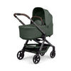 Joolz Hub² Bassinet in Forest Green on stroller