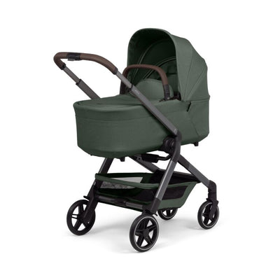 Joolz Hub² Bassinet in Forest Green on stroller