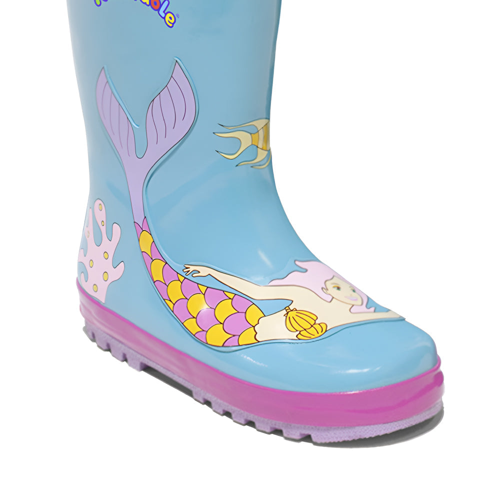 Kidorable Mermaid Rain Boots