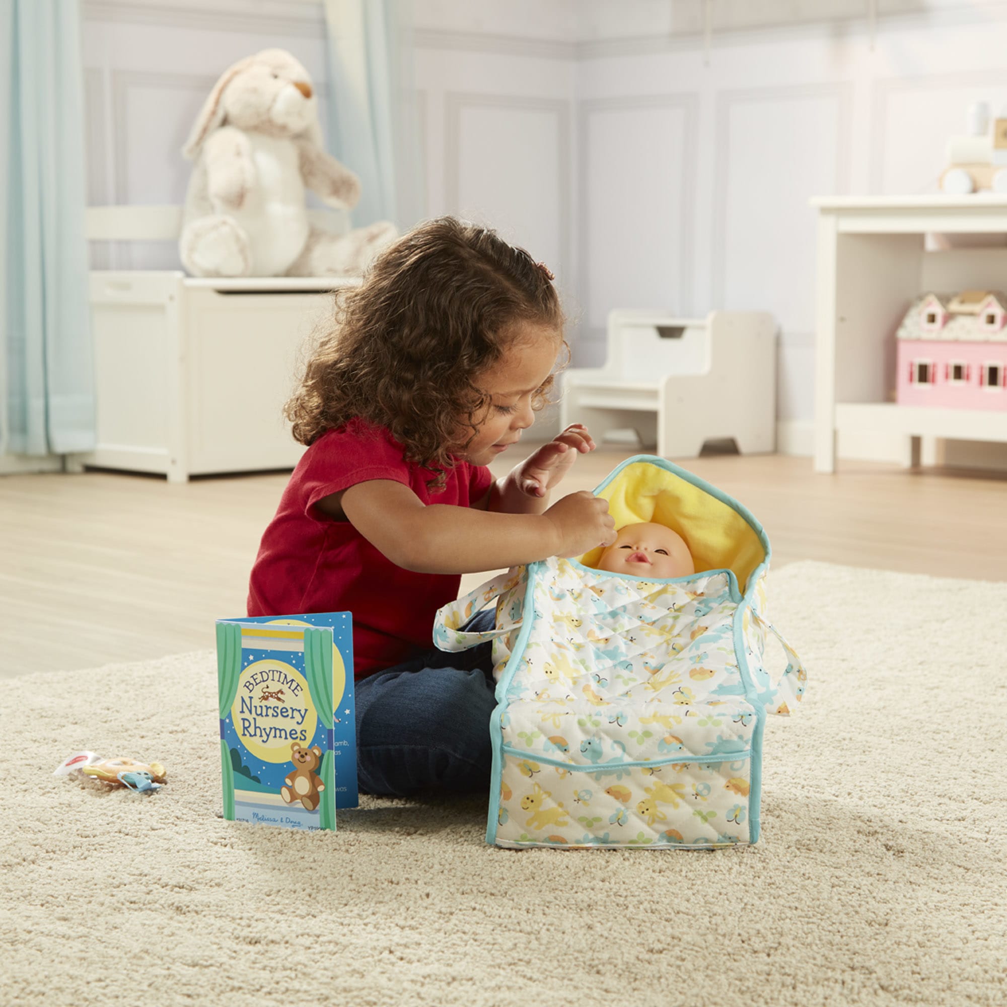 Melissa & Doug Mine to Love Bassinet Play Set