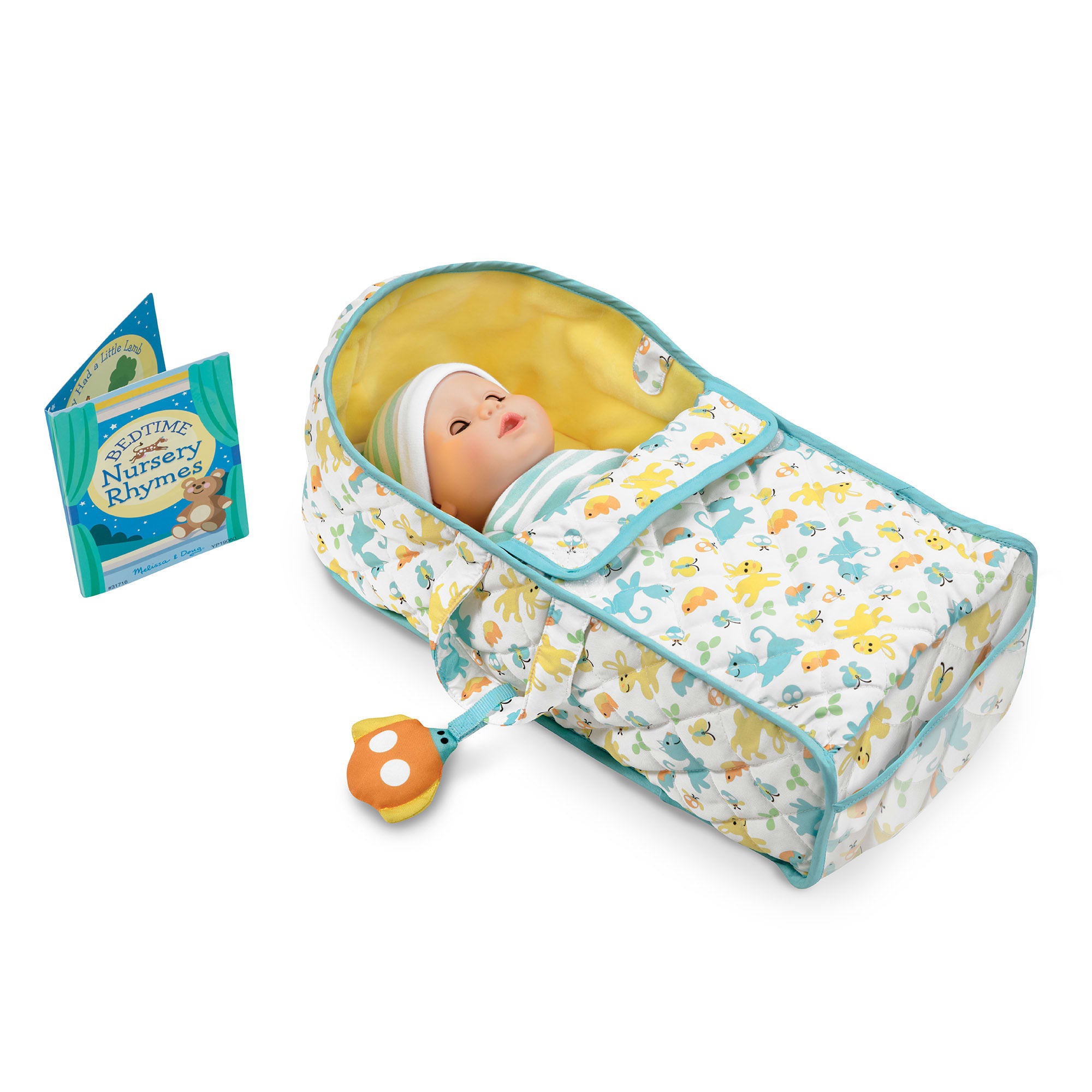 Melissa & Doug Mine to Love Bassinet Play Set