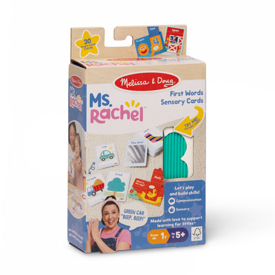 Melissa & Doug Ms. Rachel 1st Words Flashcards