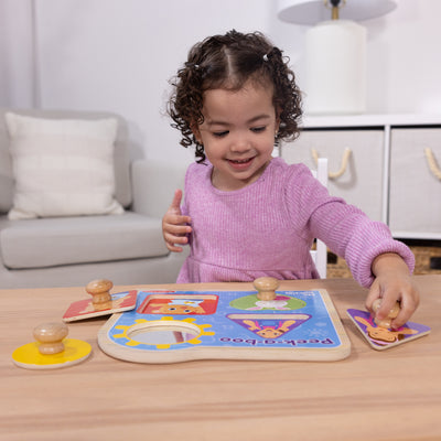 Melissa & Doug Ms. Rachel Jumbo Knob Puzzle