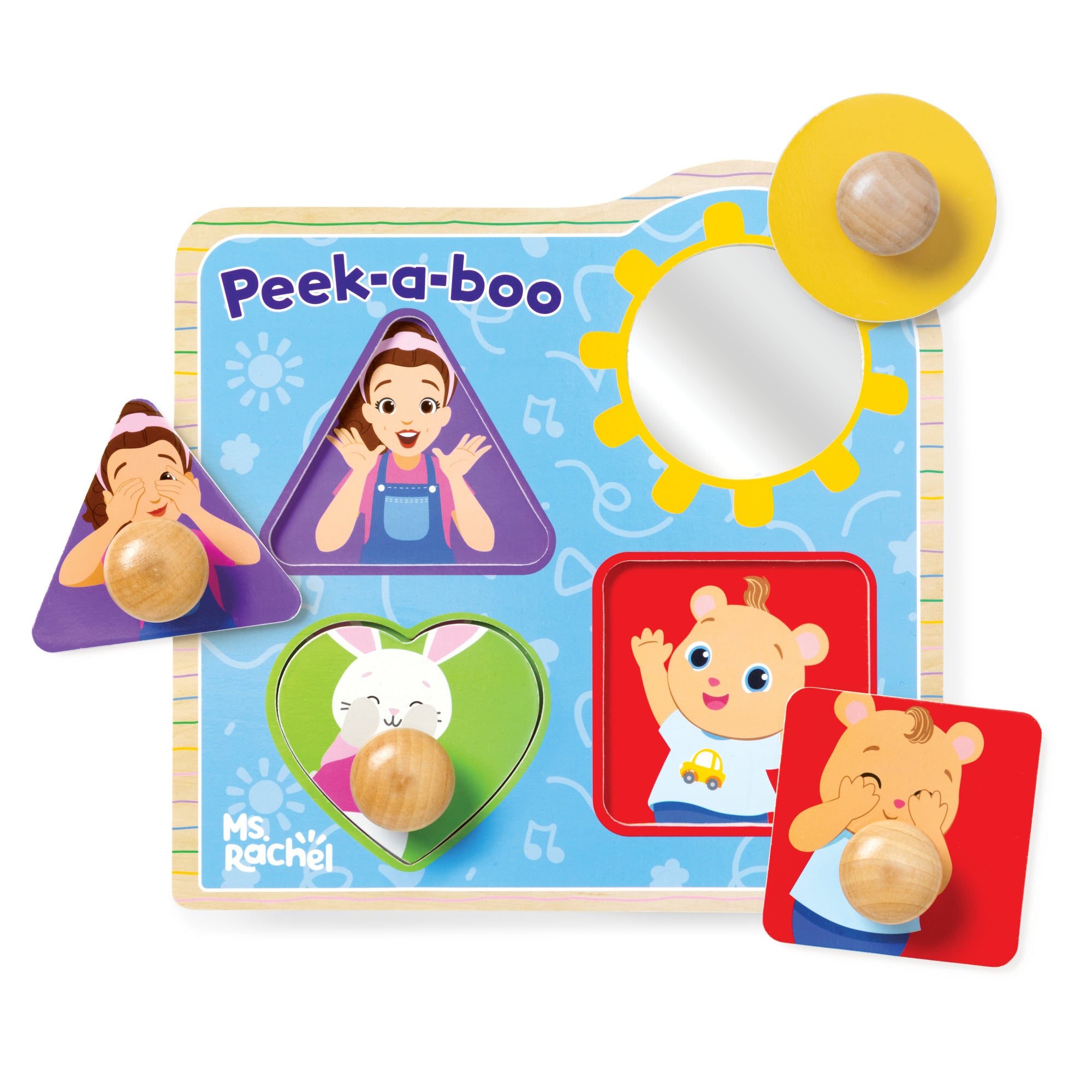 Melissa & Doug Ms. Rachel Jumbo Knob Puzzle