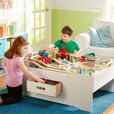 Melissa & Doug Multi-Activity Train Table