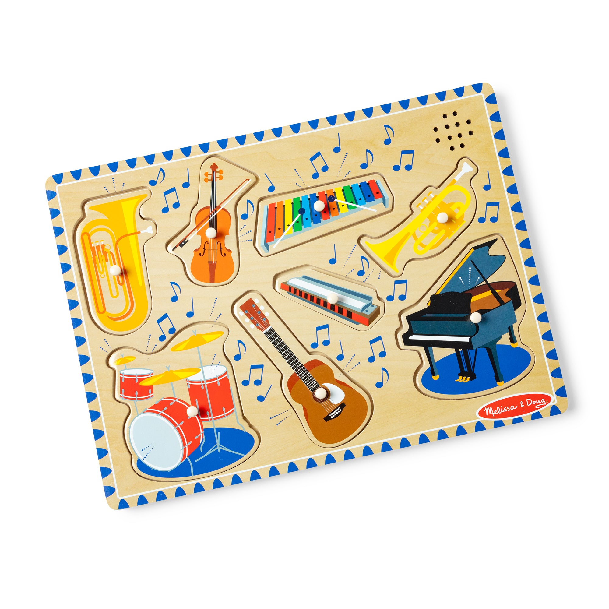 Melissa & Doug Musical Instruments Sound Puzzle