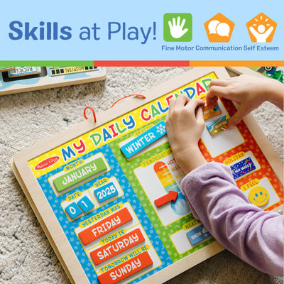 Melissa & Doug My First Daily Magnetic Calendar