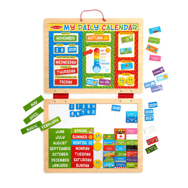 Melissa & Doug My First Daily Magnetic Calendar