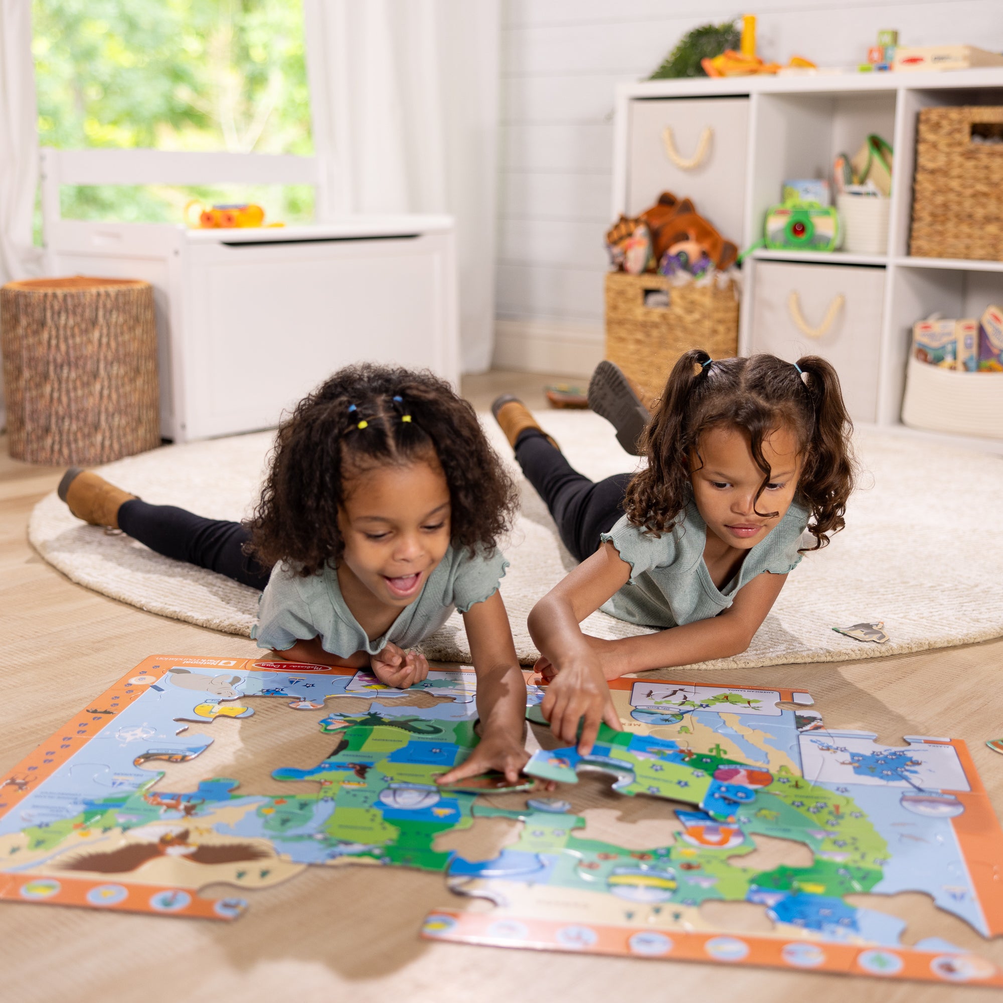 Melissa & Doug National Parks U.S.A. Map Floor Puzzle - 45 Pieces
