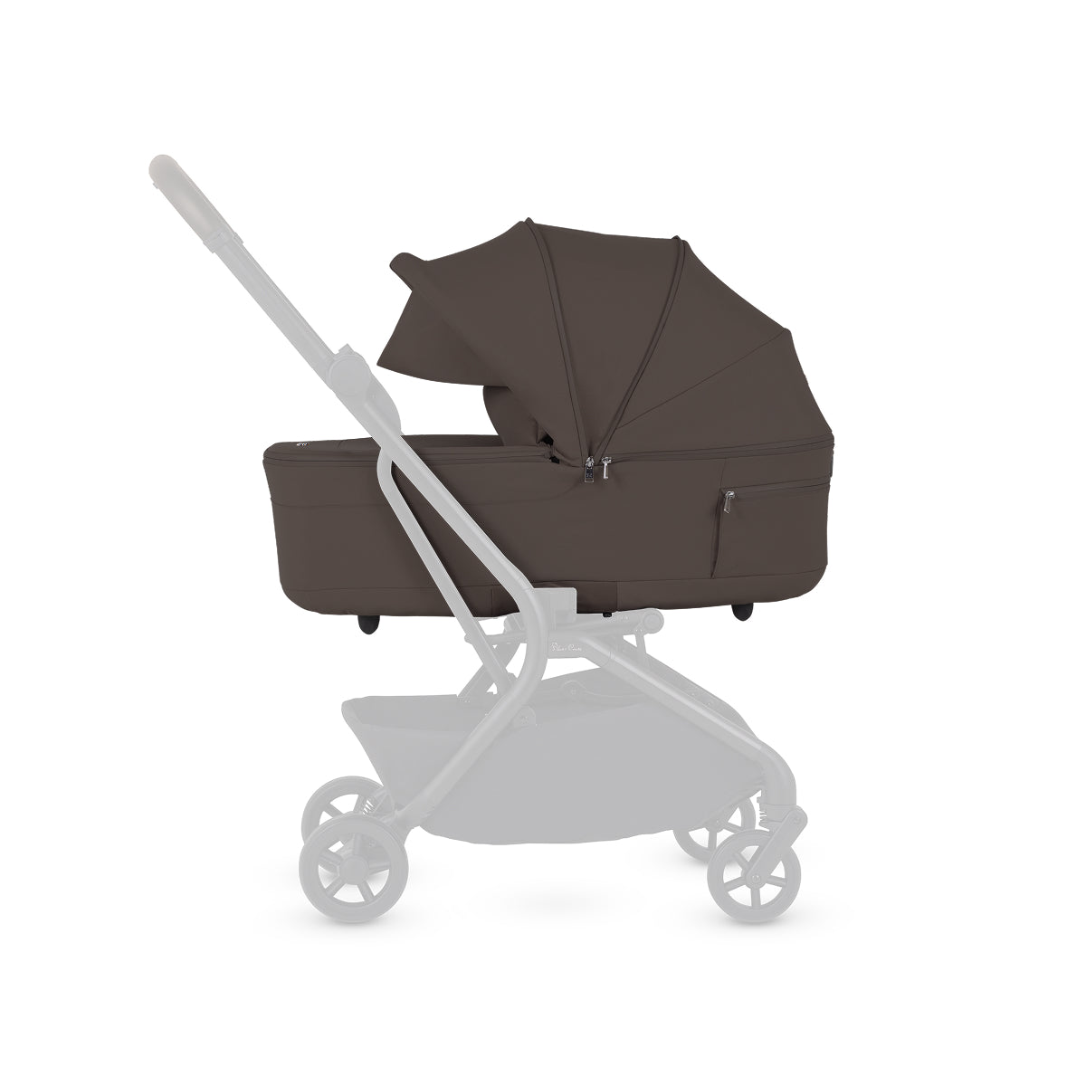 Silver Cross Nia Compact Bassinet in Chocolate