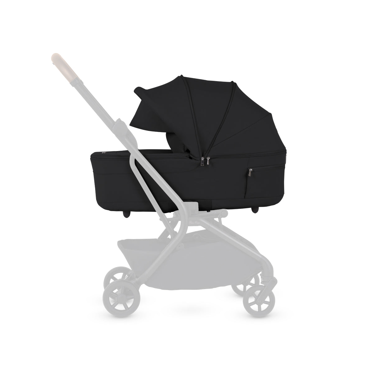 Silver Cross Nia Compact Bassinet in Onyx