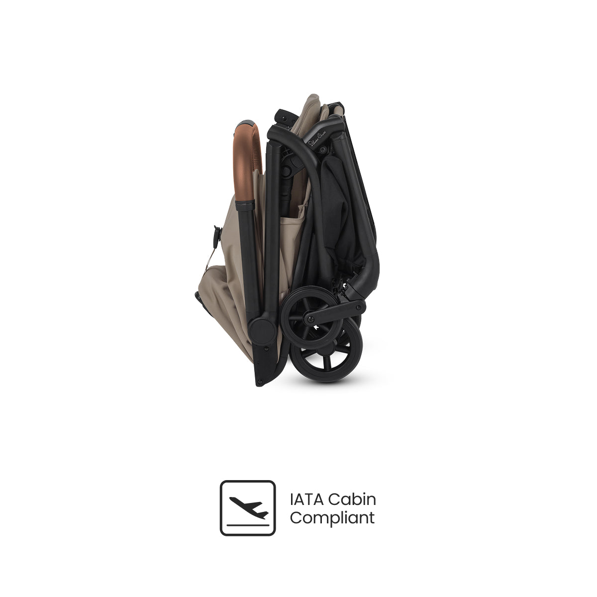 Silver Cross Nia Compact Travel Stroller in Champagne