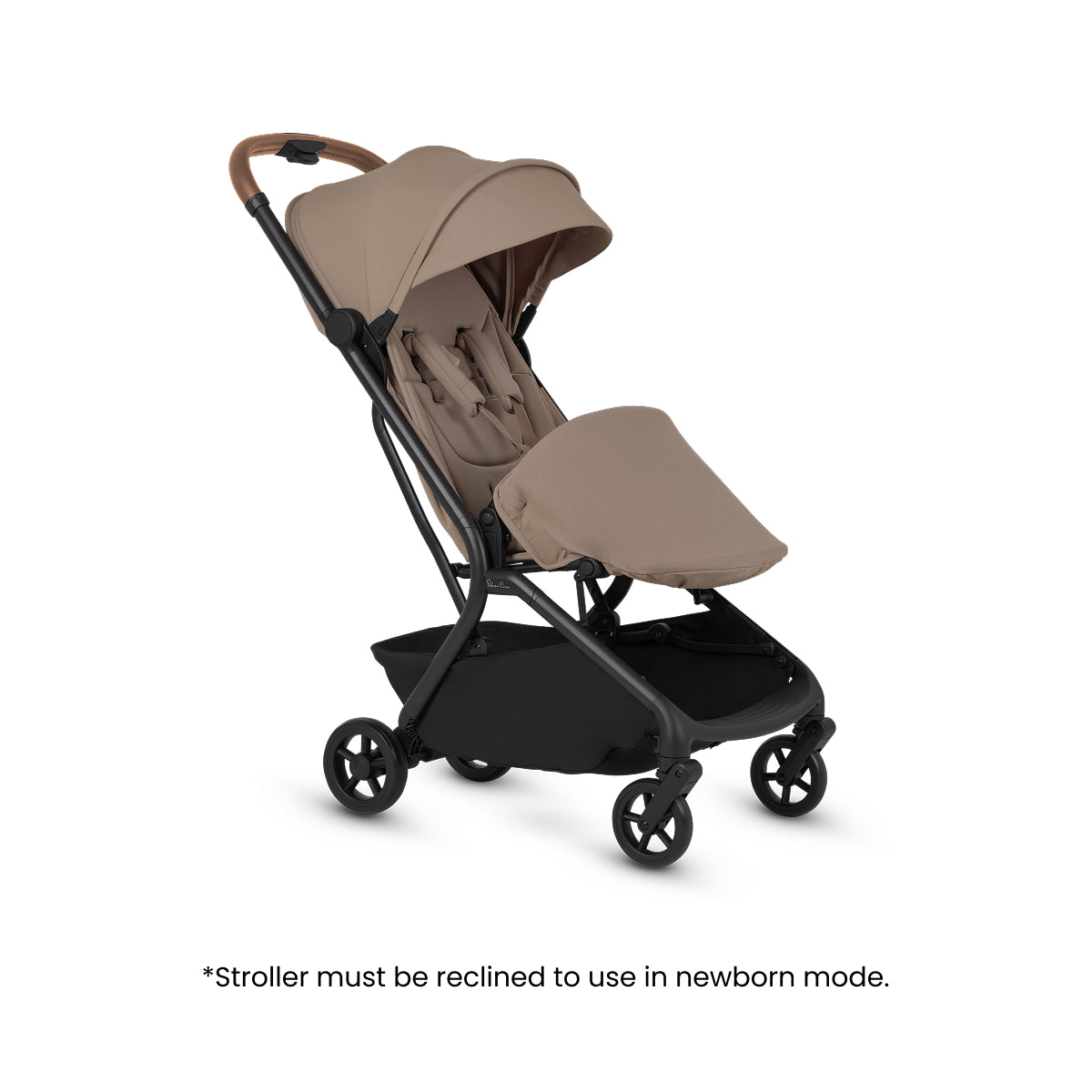 Silver Cross Nia Compact Travel Stroller in Champagne