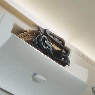 Silver Cross Nia Compact Travel Stroller in Champagne