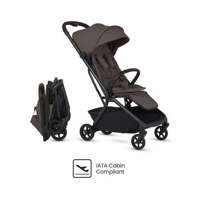 Silver Cross Nia Compact Travel Stroller in Chocolate