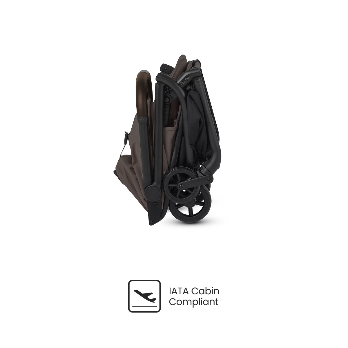 Silver Cross Nia Compact Travel Stroller in Chocolate