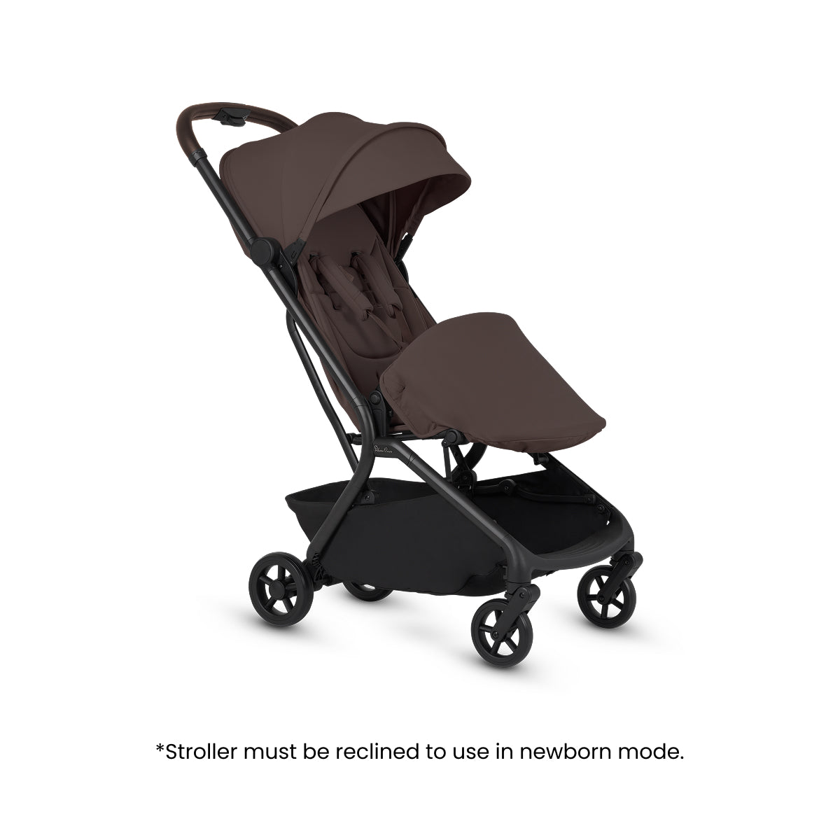 Silver Cross Nia Compact Travel Stroller in Chocolate