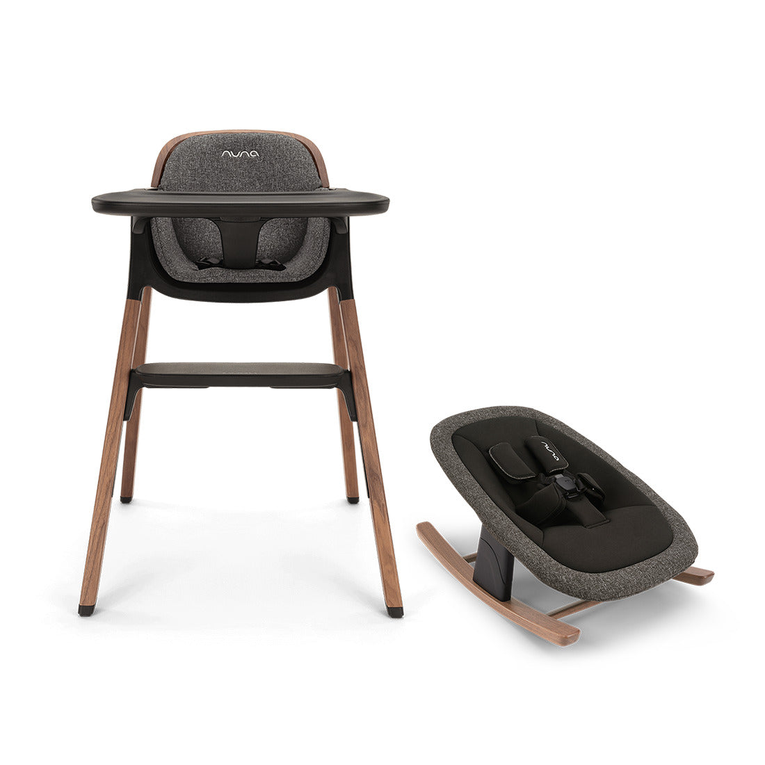Nuna BRYN™ High Chair + Newborn Rocker Seat
