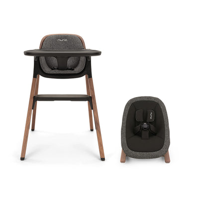 Nuna BRYN™ High Chair + Newborn Rocker Seat in Sanderson