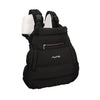Black baby carrier with Nuna logo on a white background