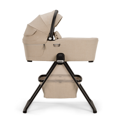 Nuna DEMI™ Next Bassinet + Stand in Biscotti