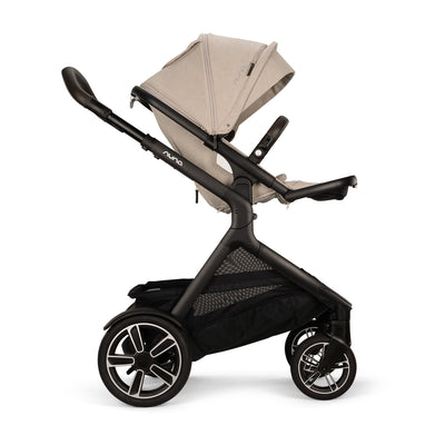 Nuna DEMI™ Next Stroller + Rider Board in Biscotti
