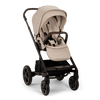 Nuna MIXX Next Stroller with Magnetic Buckle in Biscotti