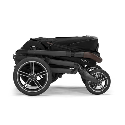 Nuna MIXX Next Stroller with Magnetic Buckle in Caviar Chocolate
