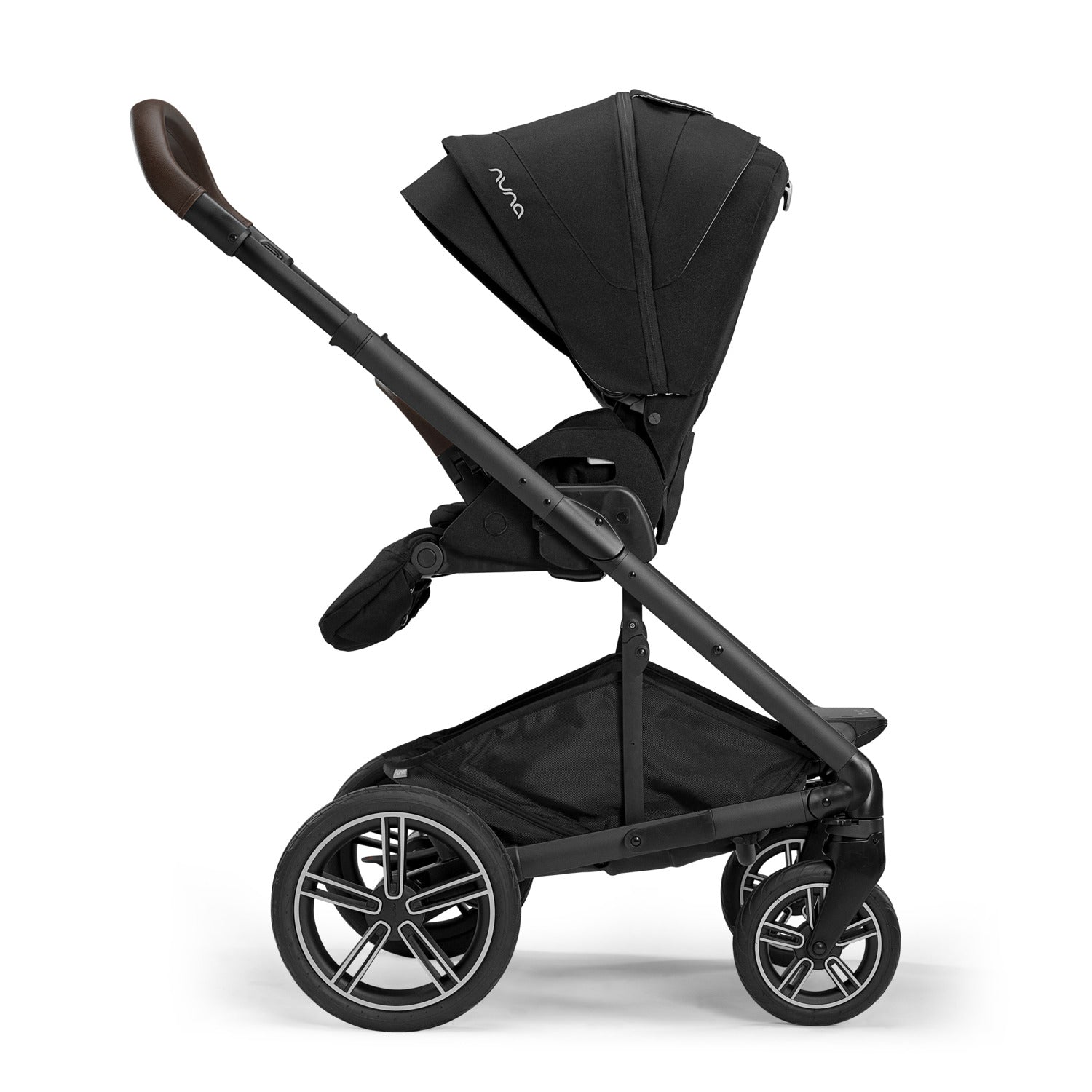 Nuna MIXX Next + PIPA RX Travel System in Caviar/Chocolate