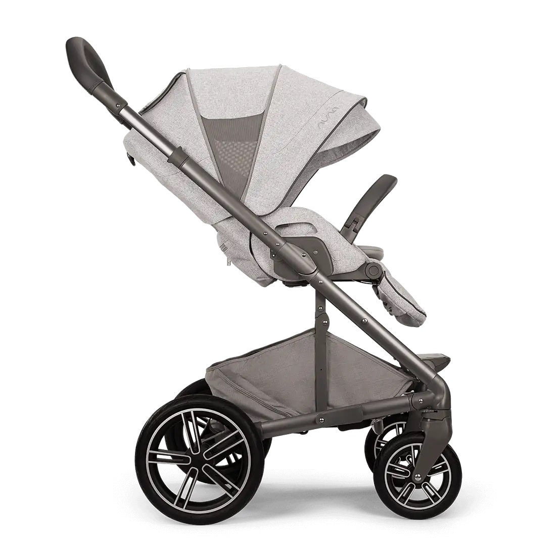 Nuna MIXX Next Stroller with Magnetic Buckle in Sterling