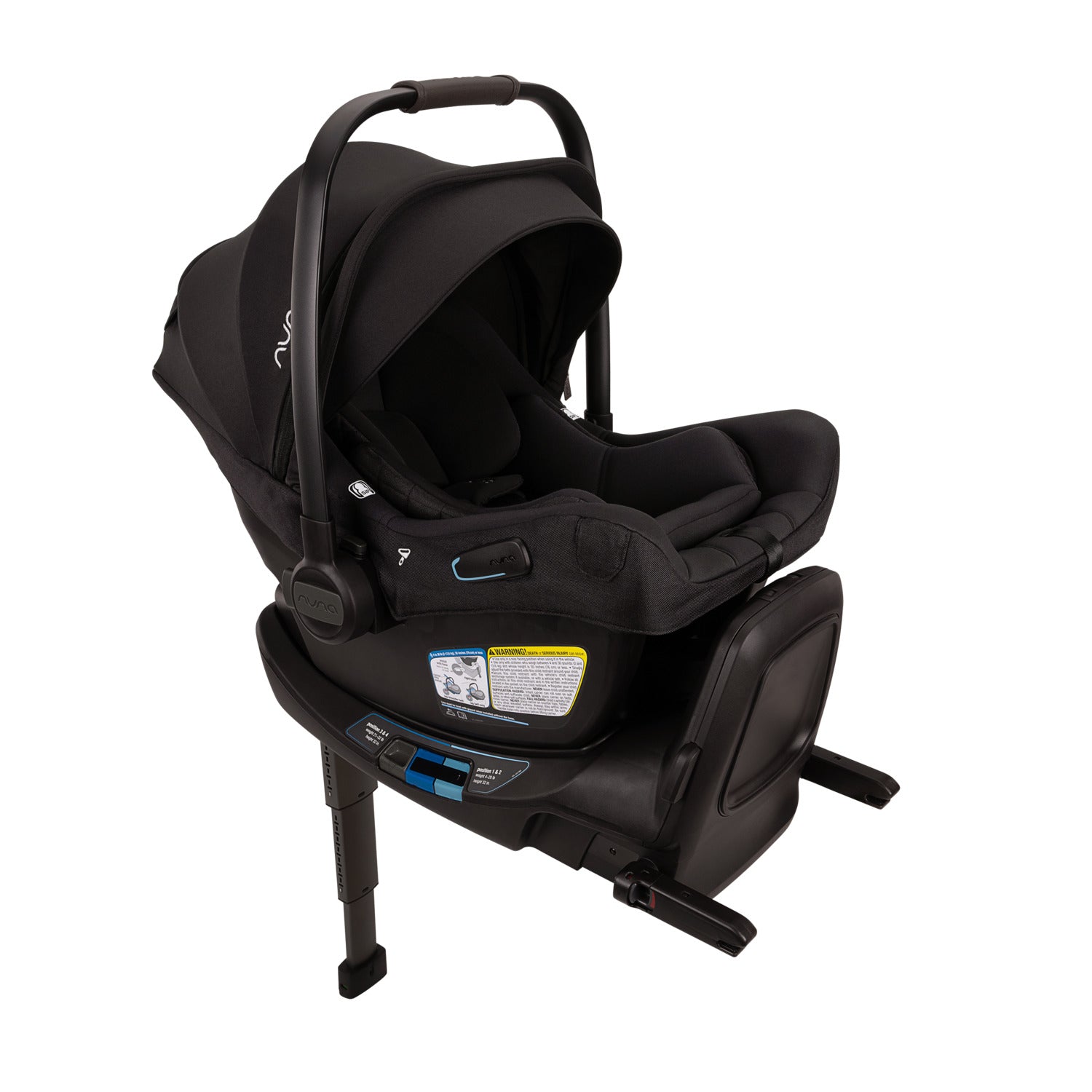 Nuna DEMI™ Next + PIPA™ Aire RX Travel System in Caviar/Chocolate