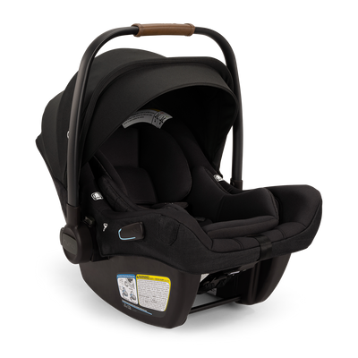 Nuna PIPA™ Aire RX Infant Car Seat + RELX Base in Caviar/Cognac