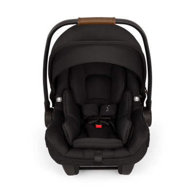 Nuna PIPA™ Aire RX Infant Car Seat + RELX Base in Caviar/Cognac