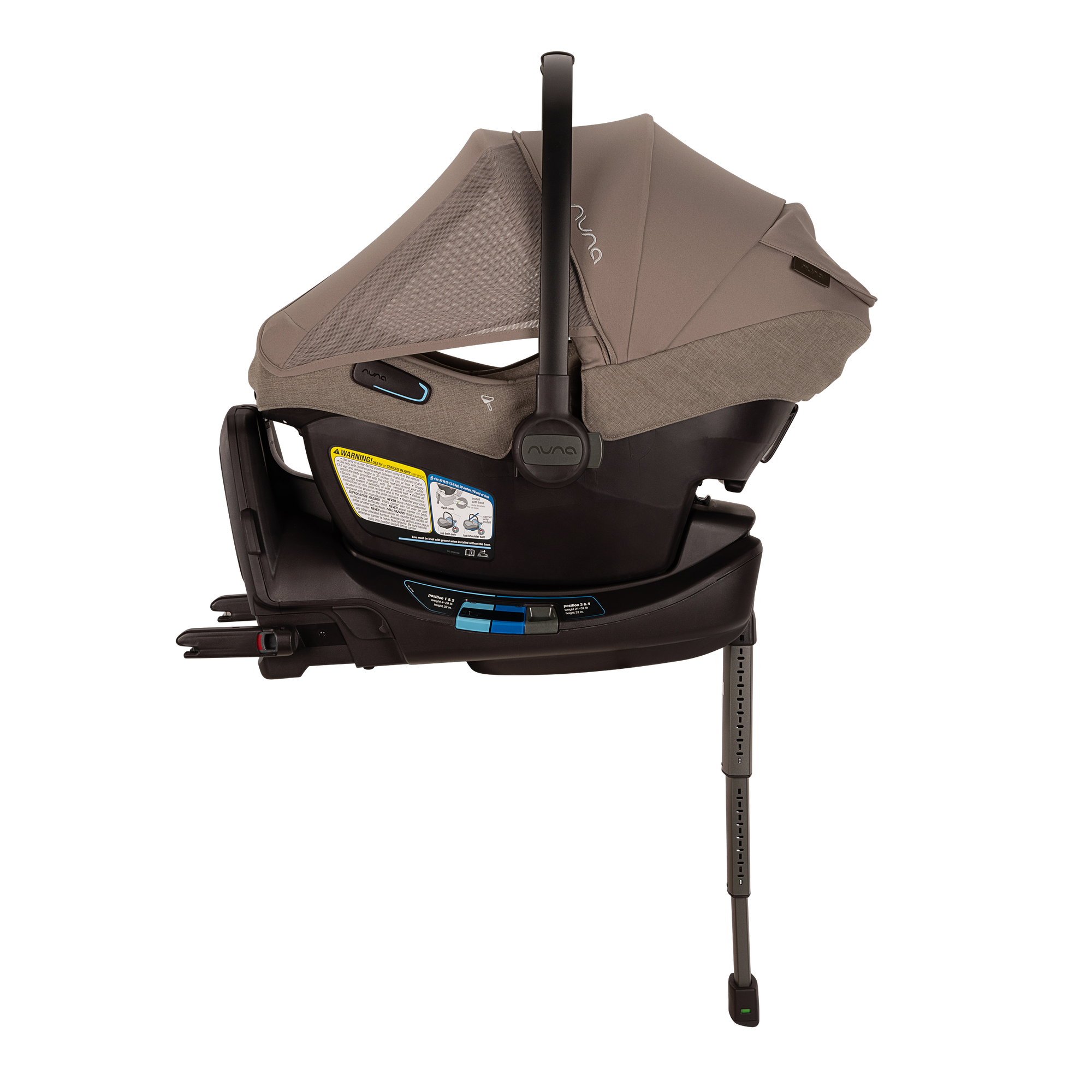 Nuna PIPA™ Aire RX Infant Car Seat + RELX Base - Little