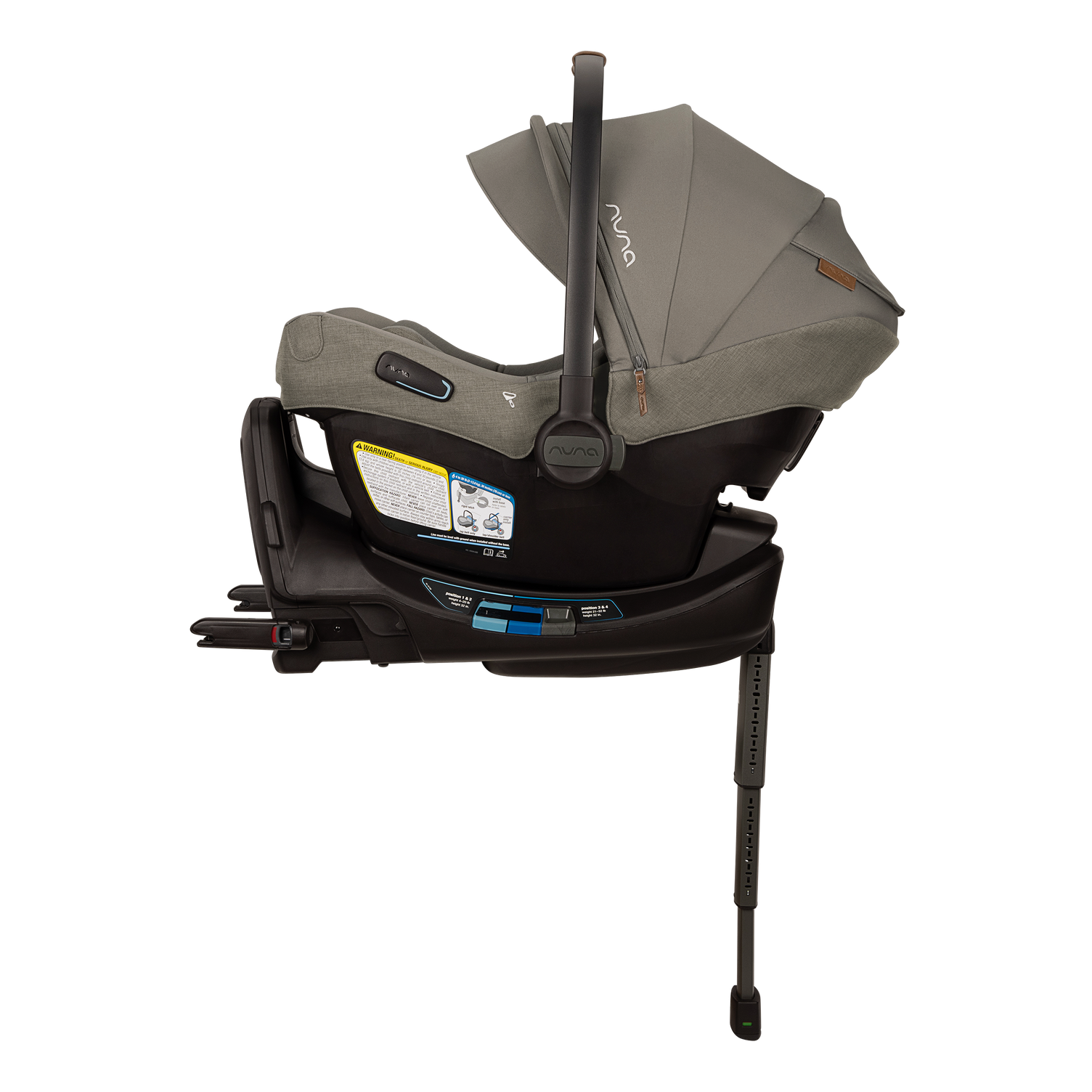 Nuna MIXX™ Next + PIPA™ Aire RX Travel System in Granite