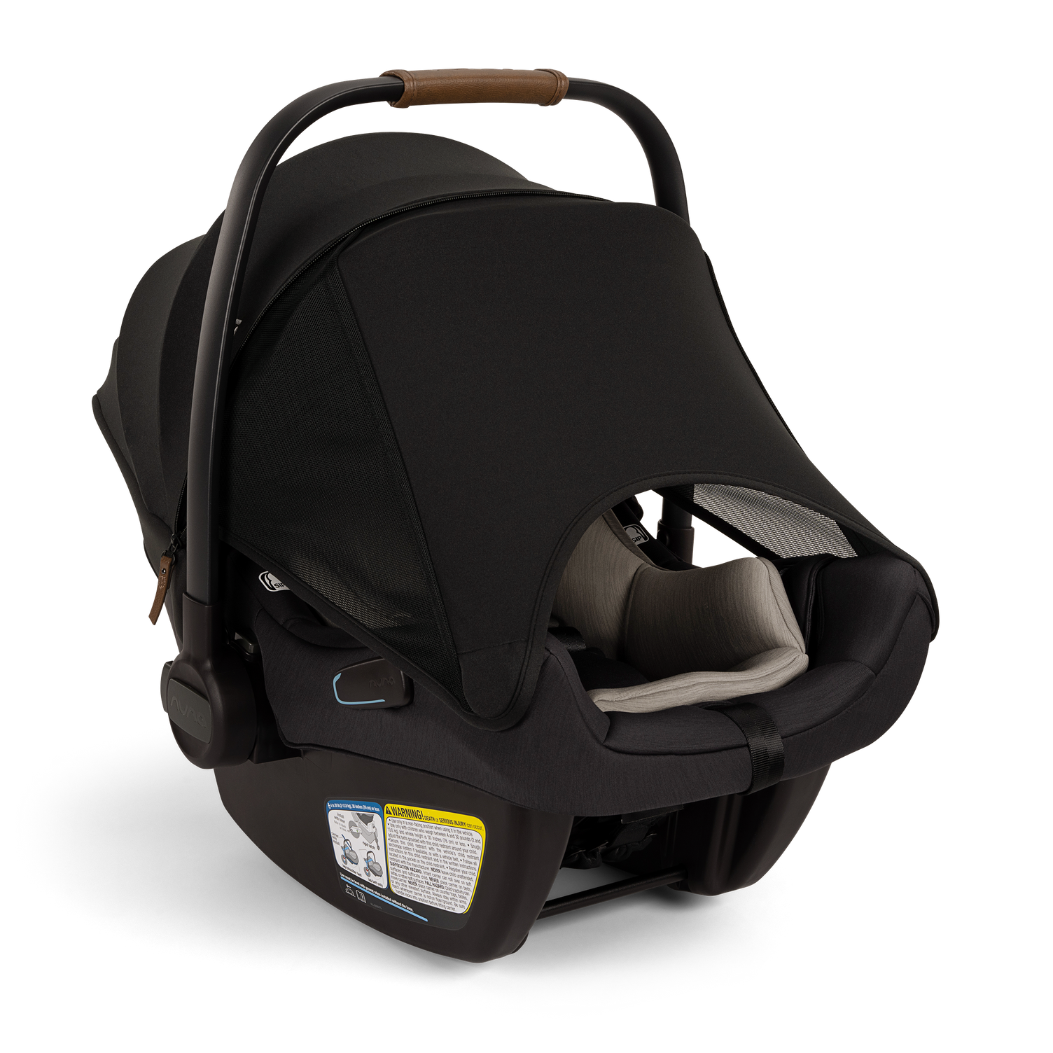 Nuna PIPA™ Aire Infant Car Seat + PIPA Series Base in Caviar