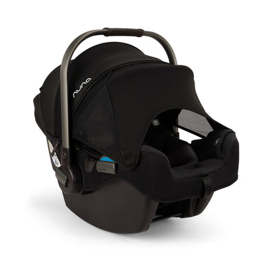 Nuna MIXX Next + PIPA RX Travel System in Caviar/Chocolate