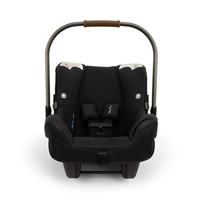 Nuna PIPA™ RX Infant Car Seat + RELX Base in Caviar/Cognac