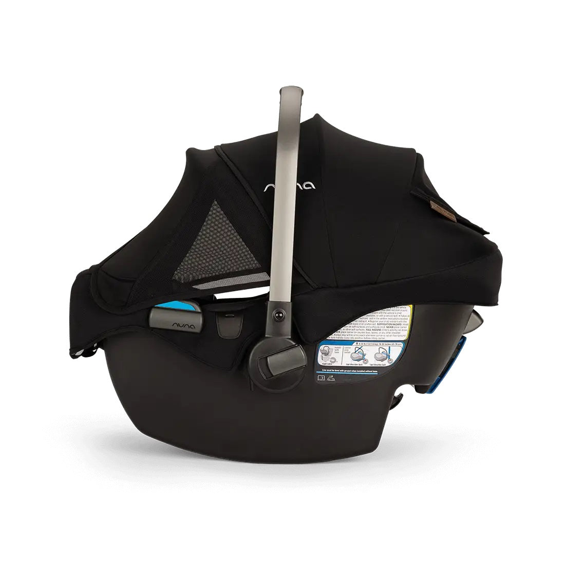 Nuna PIPA™ RX Infant Car Seat + RELX Base in Caviar/Cognac