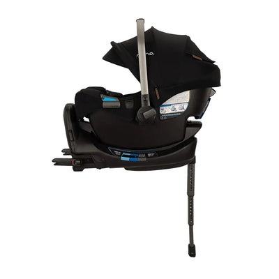 Nuna PIPA™ RX Infant Car Seat + RELX Base in Caviar/Cognac