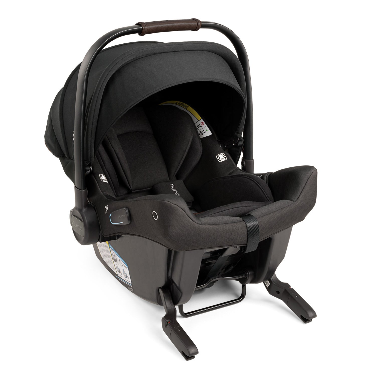 Nuna SWIV™ + PIPA™ Urbn Travel System in Caviar/chocolate
