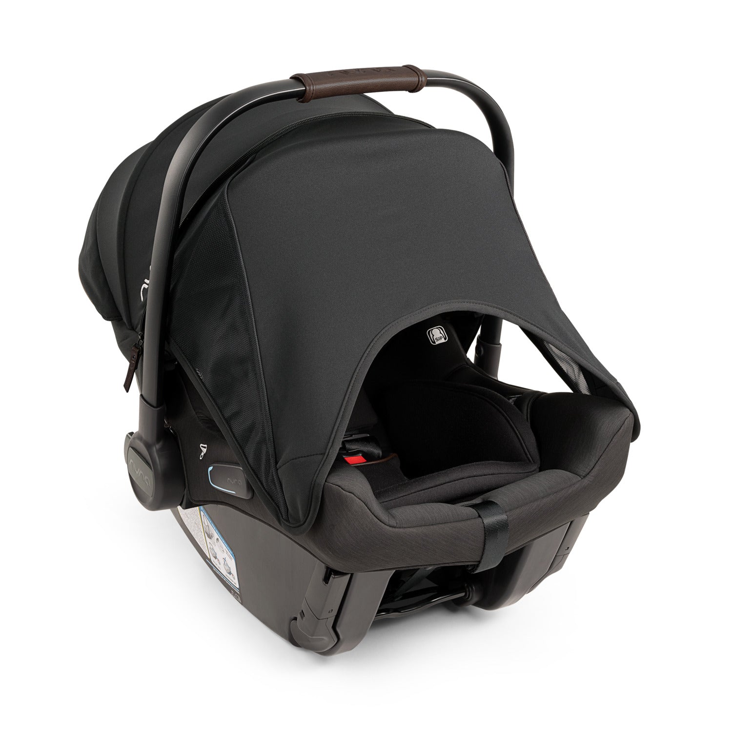Nuna SWIV™ + PIPA™ Urbn Travel System in Caviar/chocolate