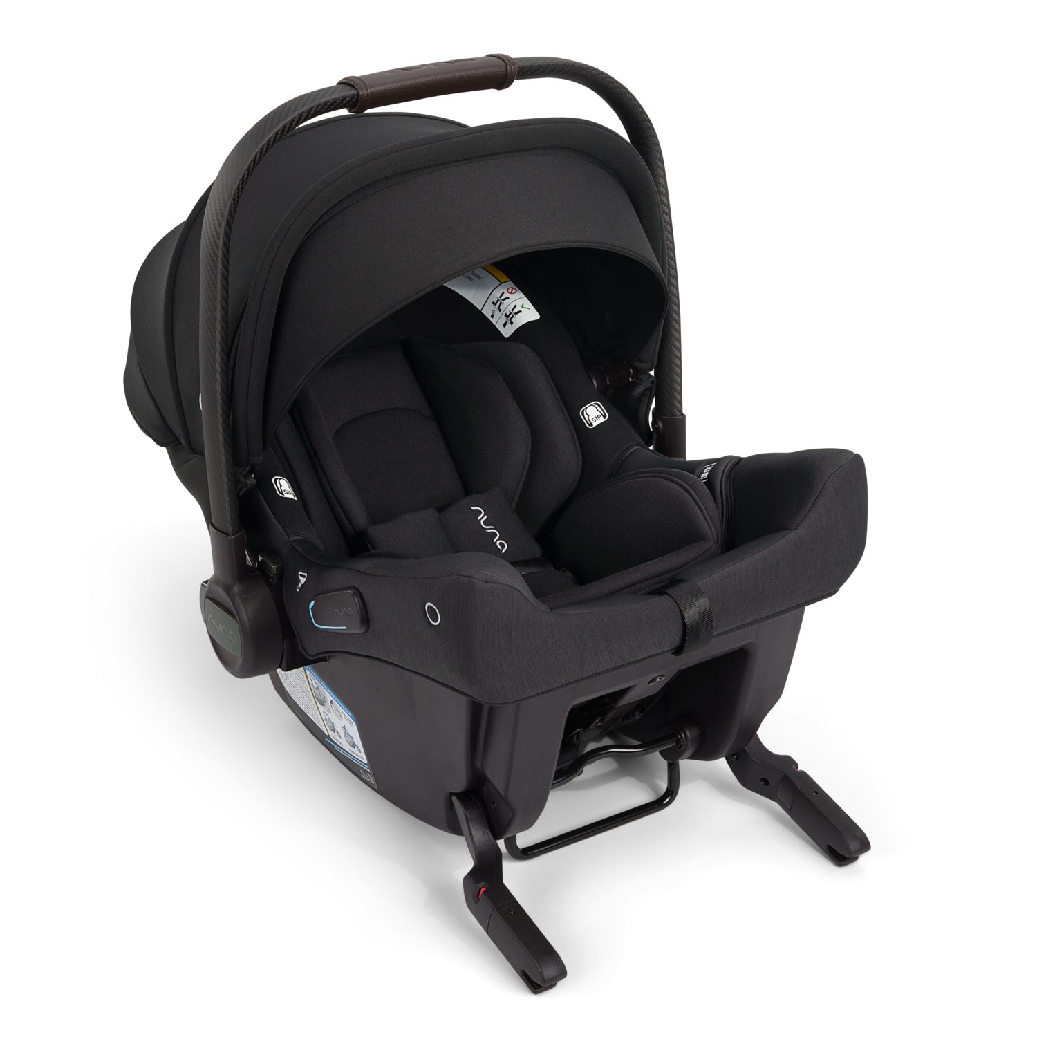 Nuna MIXX™ Next + PIPA™ Urbn Travel System in Caviar Chocolate