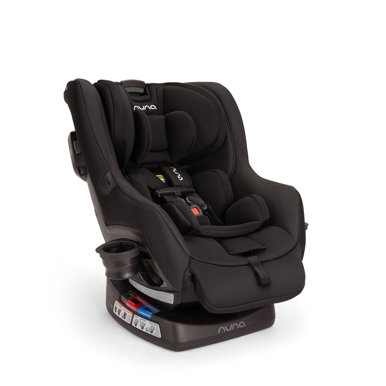 Nuna RAVA 2024 Convertible Car Seat in Caviar